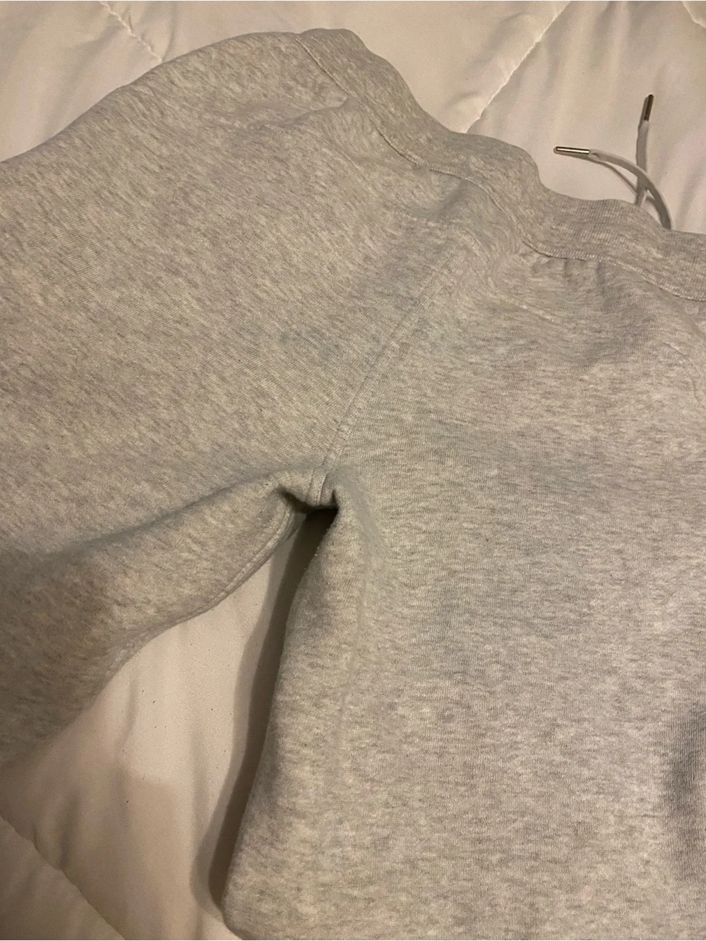lululemon athletica Light Gray Fleece Jogger Sweatpants